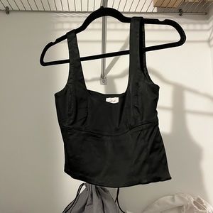 Aritzia shine bustier